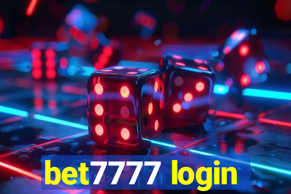 bet7777 login